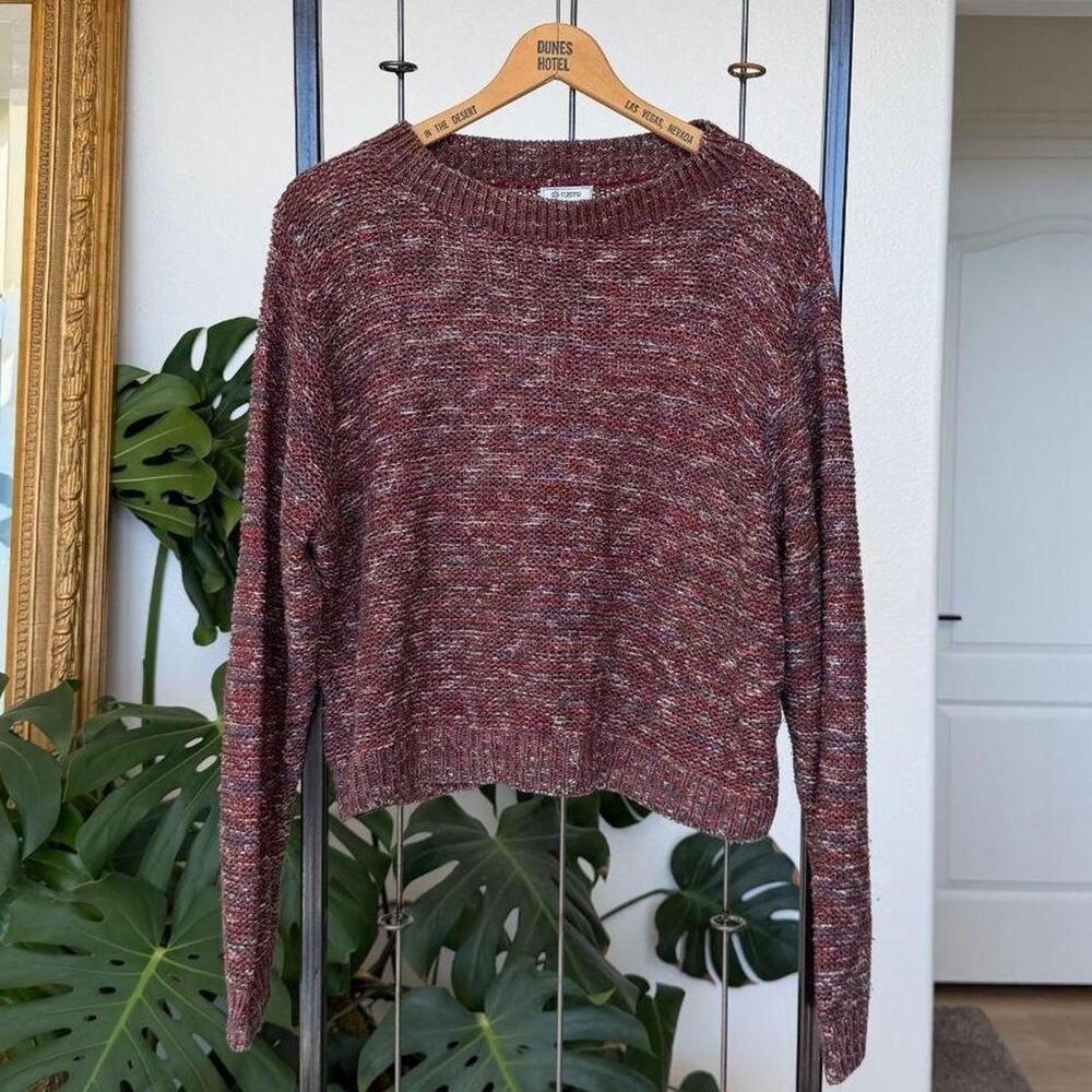 Susina Marled Knit Sweater